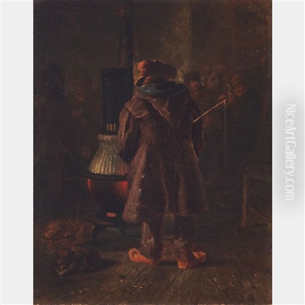 The Coachman Oil Painting by William Raphael