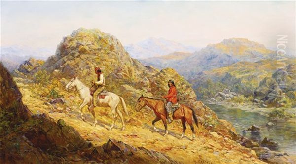 The Trail Into The Mountains by Henry Raschen