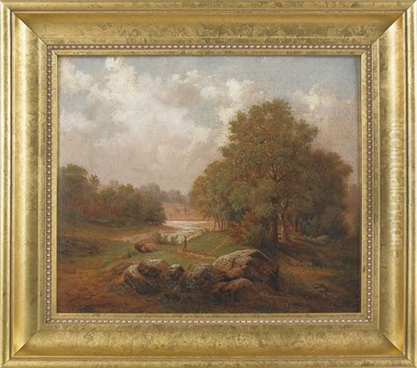 Landscape Oil Painting by J. Heyl Raser