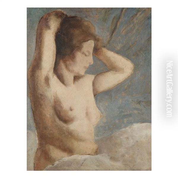 Le Modele Oil Painting by Armand Rassenfosse