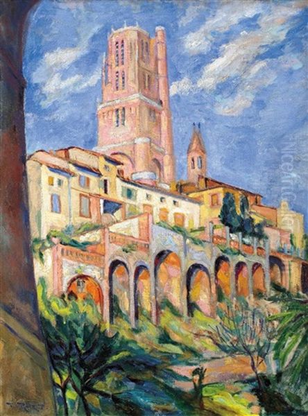 Albi Oil Painting by Peter Ratz