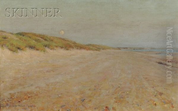 Evening - Coast Of Picardy Oil Painting by John Willard Raught