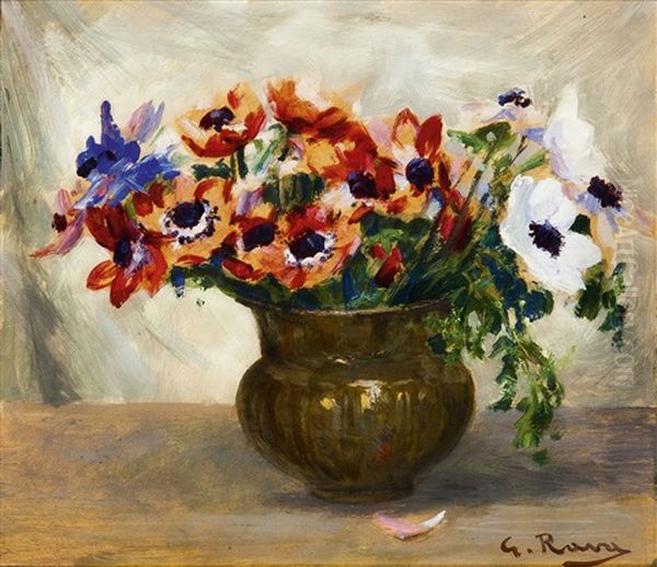 Fiori Oil Painting by Giovanni Rava