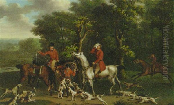 Charles Boldero Of Aspenden Hall, Hertfordshire Oil Painting by Samuel Raven