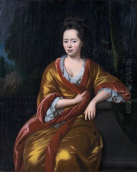 Portrait Of A Lady Oil Painting by Nicholas van Ravesteyn II