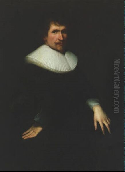 Portrait Of A Gentleman Oil Painting by Anthony van Ravesteyn the Younger