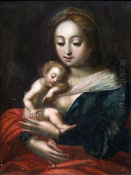 Madonna Mit Kind by Dirk de Quade van Ravesteyn