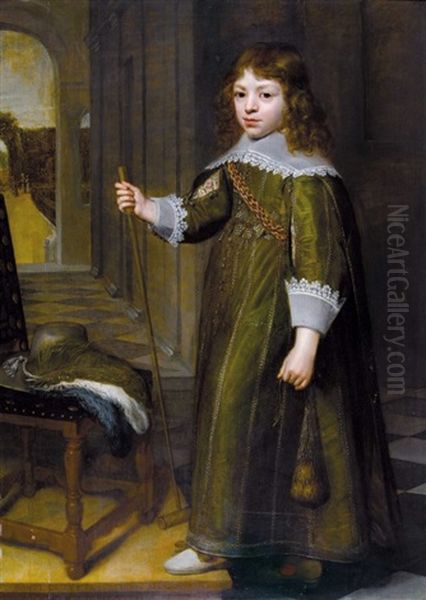 Portrat Von Daniel De Ruyter Oil Painting by Jan Anthonisz Van Ravesteyn