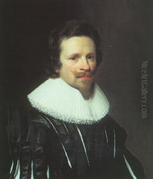 Alexander Van Der Capellen, Heer Van De Boedelhog Oil Painting by Jan Anthonisz Van Ravesteyn