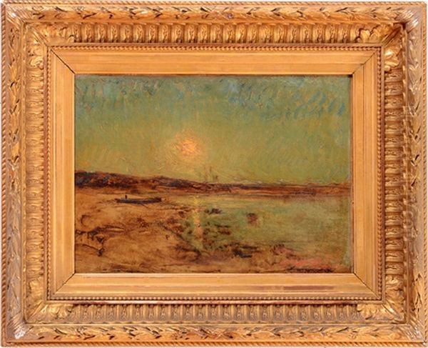 Paysage Oil Painting by Auguste Francois Ravier