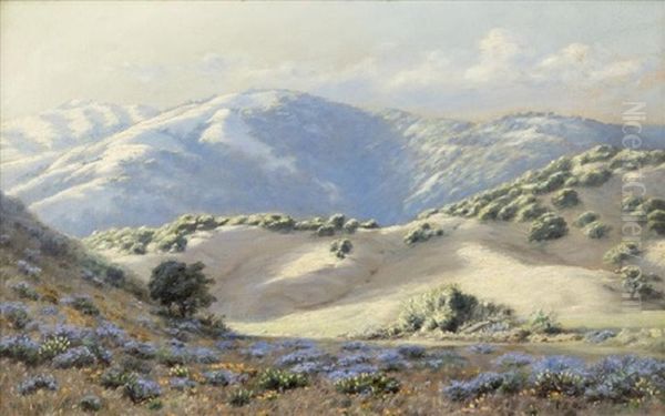 Near Gallinas Oil Painting by Louis Edward Rea