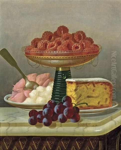 Dessert Oil Painting by Carducius Plantagenet Ream