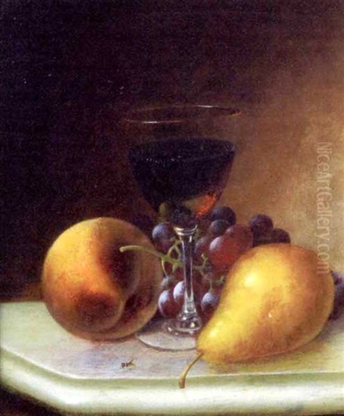 Still Life With Fly Oil Painting by Morston Constantine Ream