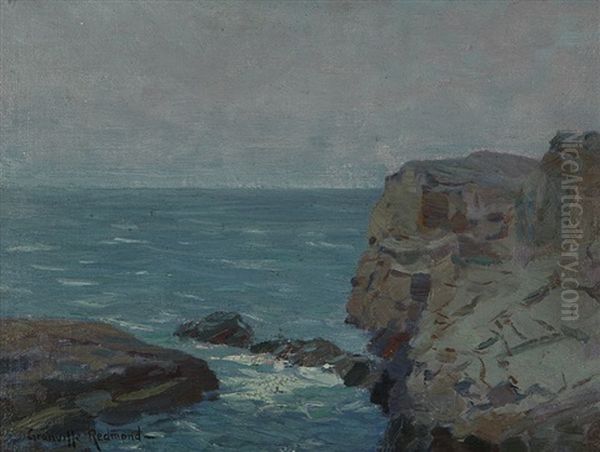 Morning Mist - Catalina Oil Painting by Granville S. Redmond