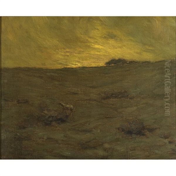 Untitled Oil Painting by Granville S. Redmond