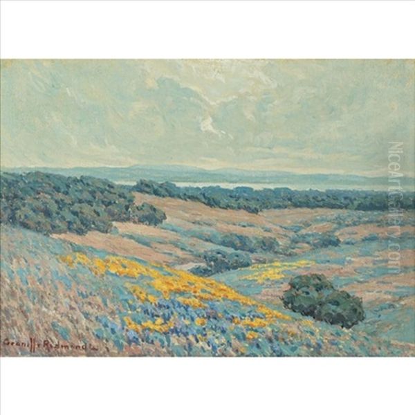 California Landscape Oil Painting by Granville S. Redmond