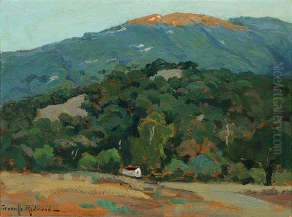 Topanga Canyon Oil Painting by Granville S. Redmond