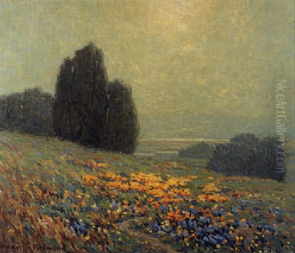 Early Spring Oil Painting by Granville S. Redmond