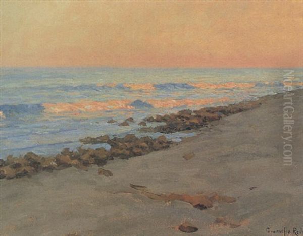 Seascape Oil Painting by Granville S. Redmond