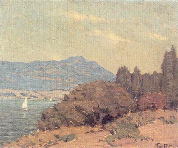 Mount Tamalpais Oil Painting by Granville S. Redmond