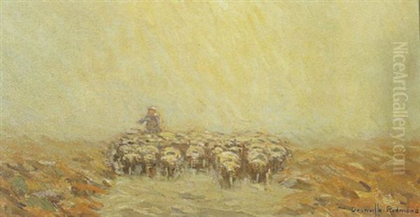 Herding Sheep by Granville S. Redmond