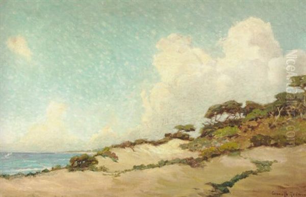 Dunes Along Monterey Oil Painting by Granville S. Redmond