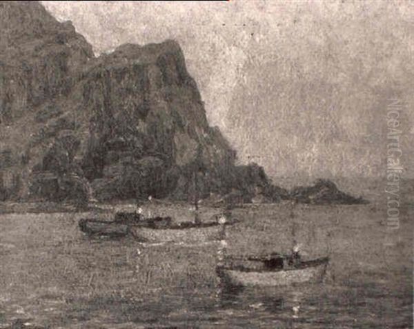 Catalina Moonlight by Granville S. Redmond