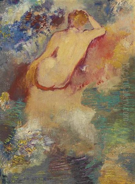 Naissance De Venus Oil Painting by Odilon Redon