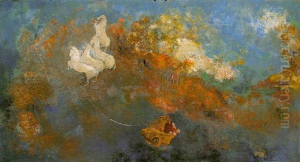 Le Char D'apollon Oil Painting by Odilon Redon