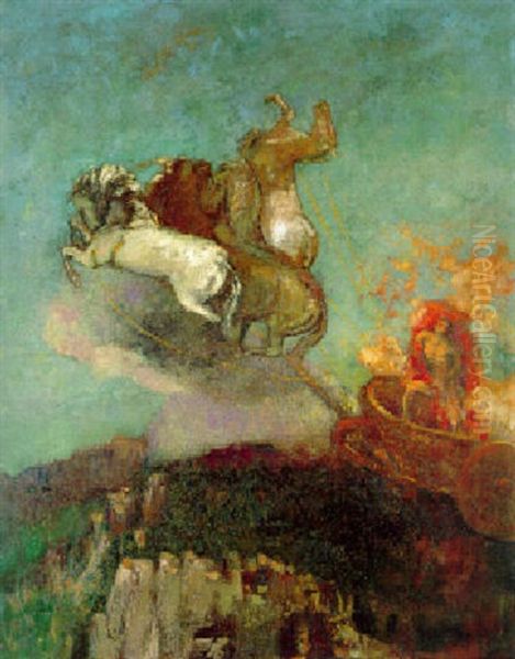 Le Char D'apollon Oil Painting by Odilon Redon