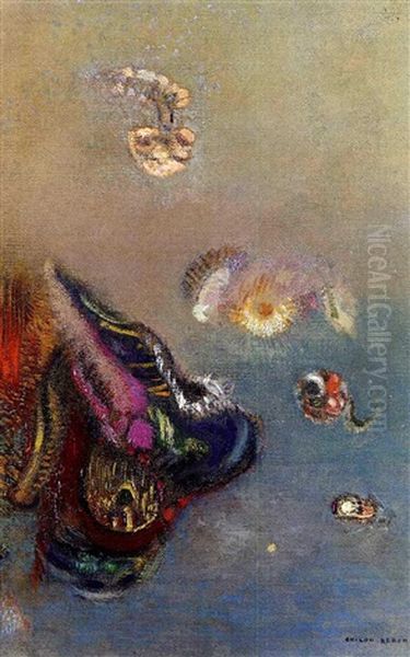 Mysteres De La Mer Oil Painting by Odilon Redon