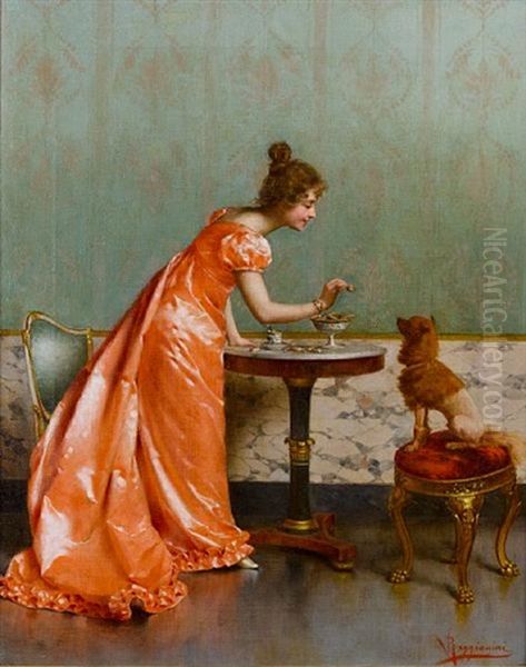 The Unconditional Lover Oil Painting by Vittorio Reggianini