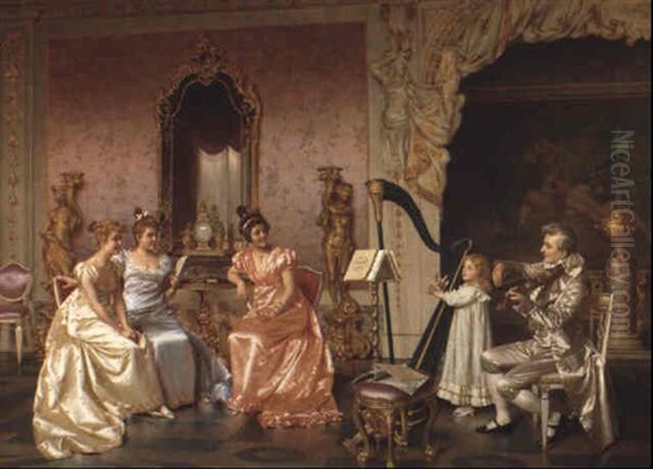 Il Miracolo Oil Painting by Vittorio Reggianini