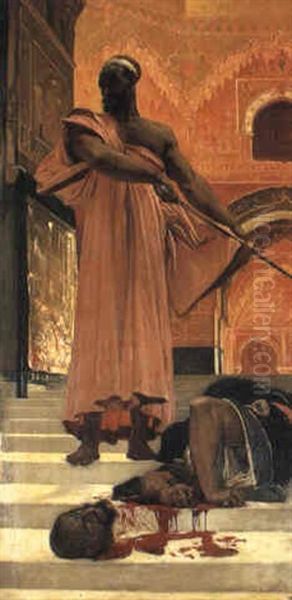 Summary Execution Under The Moorish King Of Granada Oil Painting by Henri Regnault