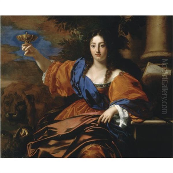 Circe Oil Painting by Nicolas Regnier