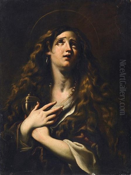 Maria Magdalena Oil Painting by Nicolas Regnier