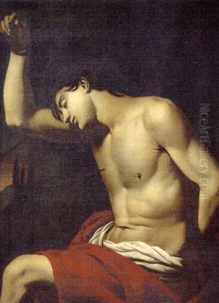 Saint Sebastien Oil Painting by Nicolas Regnier