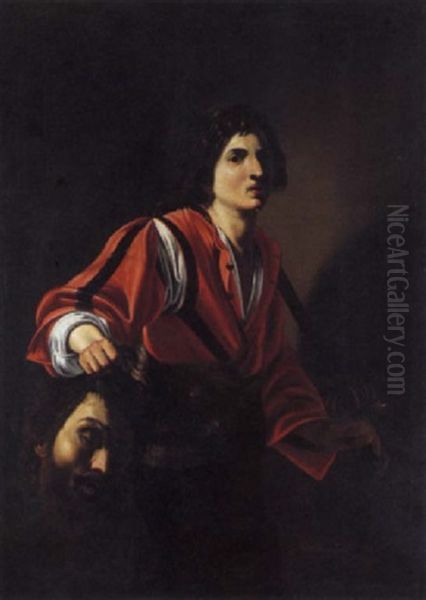 Davide E Golia Oil Painting by Nicolas Regnier