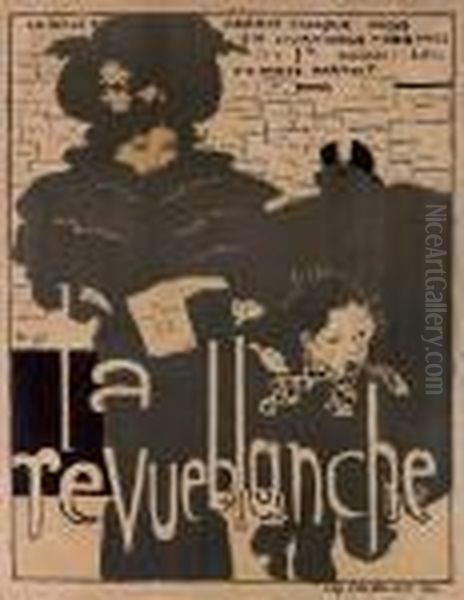 La Revue Blanche Oil Painting by Pierre Bonnard