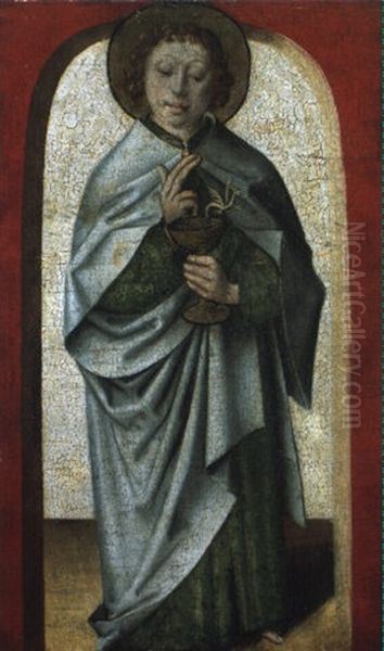 Saint Jean L'evangeliste Oil Painting by Marx Reichlich