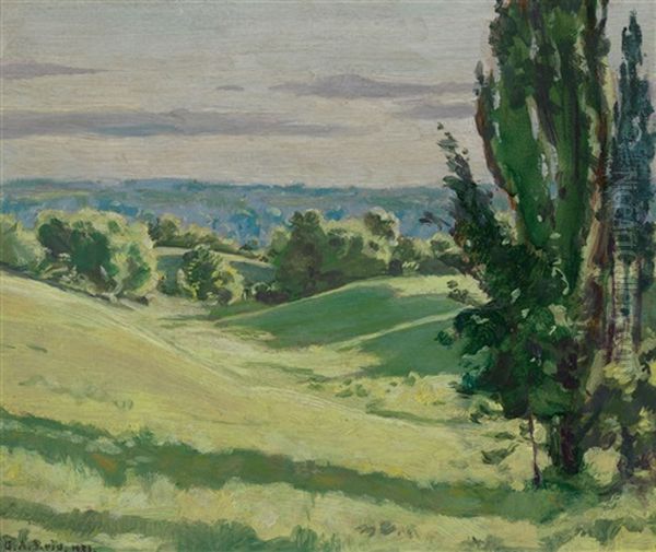 Ontario Pastoral Oil Painting by George Agnew Reid