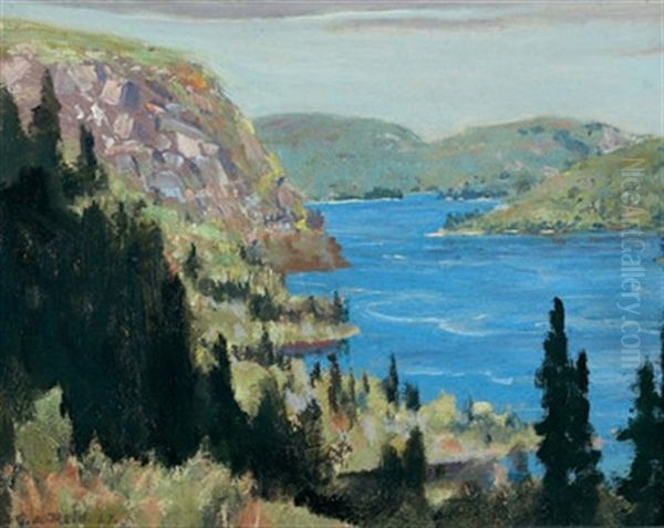 Algoma Oil Painting by George Agnew Reid