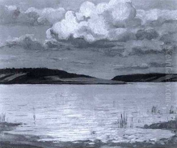 Lake Mindenaya, Manitoulin Island Oil Painting by George Agnew Reid