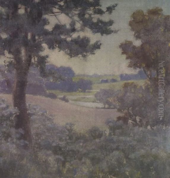 On The Banks Of The Don Oil Painting by George Agnew Reid