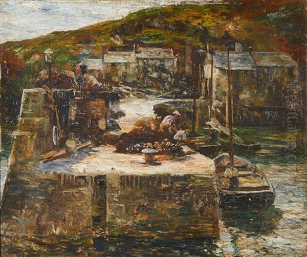 The Haven Under The Hill Oil Painting by John Robertson Reid