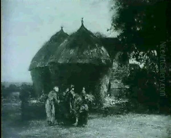 The Gleaners Oil Painting by John Robertson Reid