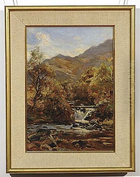 Mountain Landscape Oil Painting by Robert Payton Reid