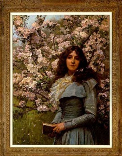 Springtime Blossoms Oil Painting by Robert Payton Reid