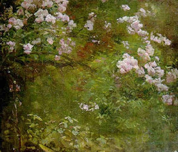 The Rose Garden Oil Painting by Robert Payton Reid