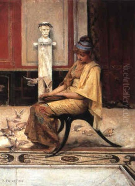 Feeding The Doves by Robert Payton Reid